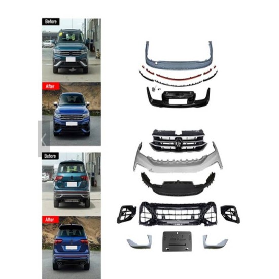 Body Kit Για VW Tiguan mk2 Facelift 2020+ R-Look