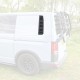 Καπάκια Πισινών Παραθύρων Για VW Transporter T5 2010-2015 / T6 2015-2019 Μαύρα 2 Τεμάχια