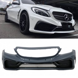 Μπροστινός Προφυλακτήρας Για Mercedes-Benz C-Class C205/W205 14-21 Carlsson Look