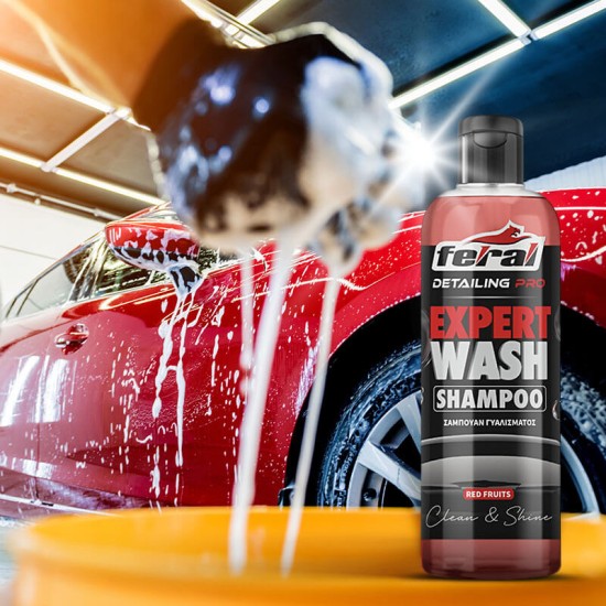 Σαμπουάν Γυαλίσματος Αυτοκινήτου Red Fruits Feral Detailing Pro 750ml 1 Τεμάχιο