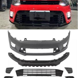 Μπροστινός Προφυλακτήρας Για VW Polo 6R (2009-2017) WRC Look Με Μάσκα