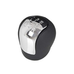 Πόμολο Λεβιέ Ταχυτήτων Μαρκέ Μαύρο/Χρώμιο Για Opel Vectra C Με 5 Ταχύτητες GK3486