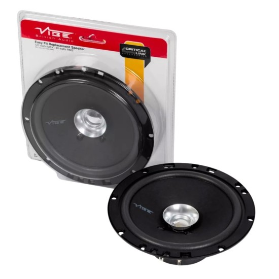 Ηχείο Αυτοκινήτου Vibe DΒ6-V4 Easy Fit 6.5"/16.5cm 120W Peak 40W RMS 1 Τεμάχιο