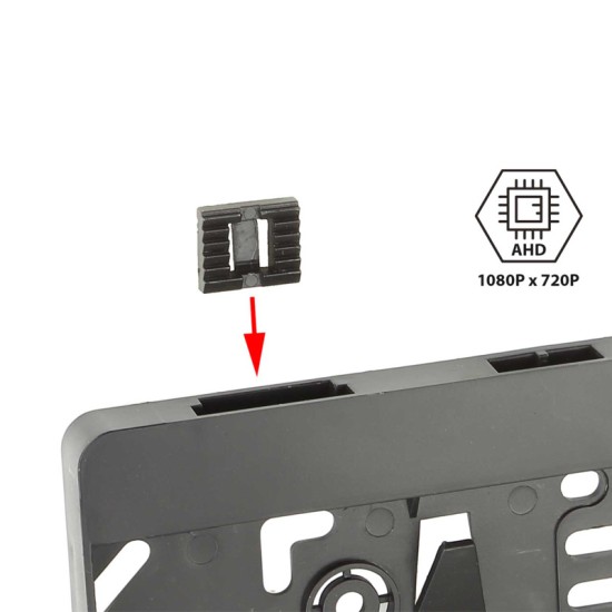 Κάμερα Οπισθοπορείας Με Πλαίσιο Πινακίδας Ευρωπαϊκό AHD Universal 115° ACV 772000-6041 Κάμερα Οπισθοπορείας Με Πλαίσιο Πινακίδας Ευρωπαϊκό AHD Universal 115° ACV 772000-6041