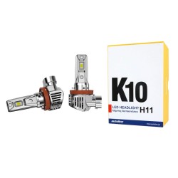 Λάμπες Led H11 12volt 36watt 3500lm 6500k K10 2 Τεμάχια
