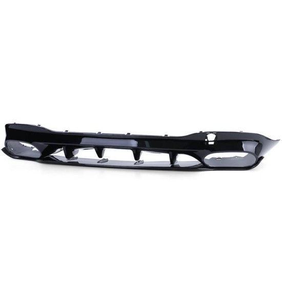 Diffuser Πίσω Προφυλακτήρα Για Mercedes-Benz CLA W118 C118 19+ CLA45 Amg Look Για Amg Sport Line Προφυλακτήρες Piano Black