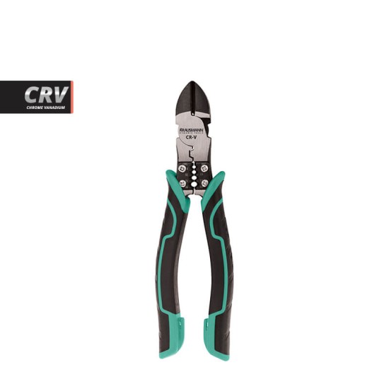 Πλαγιοκόφτης – Γδάρτης Καλωδίων 7.5" 190mm CR-V Krausmann H03206