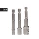 Αντάπτορες Για Καρυδάκια 1/2 , 3/8 , 1/4 Krausmann AC10500 Σετ 3 Τεμάχια