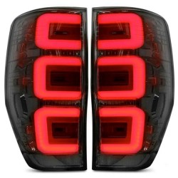 Πισινά Φανάρια Set Για Ford Ranger T6 T7 T8 12-20 Led Bar Dynamic Black Full Led