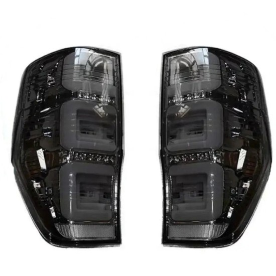 Πισινά Φανάρια Set Για Ford Ranger T6 T7 T8 12-20 Led Bar Dynamic Black Full Led