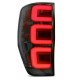Πισινά Φανάρια Set Για Ford Ranger T6 T7 T8 12-20 Led Bar Dynamic Black Full Led