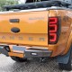 Πισινά Φανάρια Set Για Ford Ranger T6 T7 T8 12-20 Led Bar Dynamic Black Full Led