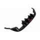 Diffuser Πίσω Προφυλακτήρα Για VW Golf VII (7.5) 17-20 Facelift R-Look Μαύρο Γυαλιστερό Με Led Στοπάκι