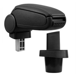 Κονσόλα Χειροφρένου Τεμπέλης  "Oem" Design Για Toyota Yaris 08-11 Δερματίνη Μαύρο Χρώμα