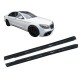 Πλαινά Μασπιέ Για Mercedes S-Class W222 13-17 Facelift Long Version Μαύρα Με Μαύρο Τριμ Night Package Amg 63 Look 2pcs