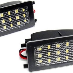 Φως Καθρέπτη Για  Land Rover Discovery , Range Rover, Freelander, Volvo S60, V70, XC70 SMD Led 6000K Λευκά 2 Τεμάχια