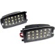 Φως Καθρέπτη Για  Land Rover Discovery , Range Rover, Freelander, Volvo S60, V70, XC70 SMD Led 6000K Λευκά 2 Τεμάχια