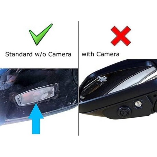 Φως Καθρέπτη Για  Land Rover Discovery , Range Rover, Freelander, Volvo S60, V70, XC70 SMD Led 6000K Λευκά 2 Τεμάχια