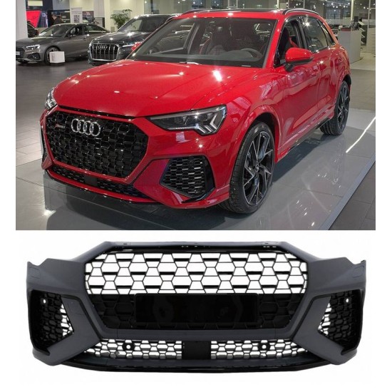 Μπροστινός Προφυλακτήρας Για Audi Q3 F3 SUV & Sportback Pre-Facelift 2020+ RSQ3 Look Με Μάσκα