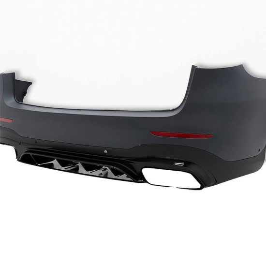 Πισινός Προφυλακτήρας Για Mercedes-Benz GLC SUV X253 Facelift 2020-2021 63s Amg Look Με PDC Βαφόμενος