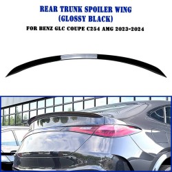 Αεροτομή Πορτ Παγκάζ Για Mercedes-Benz GLC C254 2023+ Coupe Piano Black Από Abs Πλαστικό