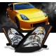 Μπροστινά Φανάρια Set Για Nissan 350Z 03-05 Projector Μαύρα H7/H1 Manual Μπροστινά Φανάρια Set Για Nissan 350Z 03-05 Projector Μαύρα H7/H1 Manual