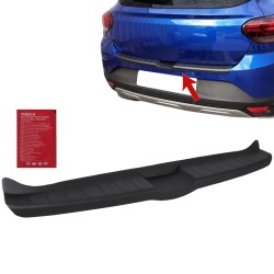 Προστατευτικό Πίσω Προφυλακτήρα Για Dacia Sandero Stepway 2020+ Από Abs Πλαστικό Μαύρο Μονοκόμματο