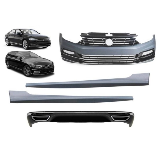 Body Kit Για VW Passat B8 2014-2018 R-line Look