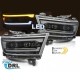 Μπροστινά Φανάρια Set Για Dodge Ram 19-22 TRU DRL Lights Μαύρα Full Led Manual Sonar