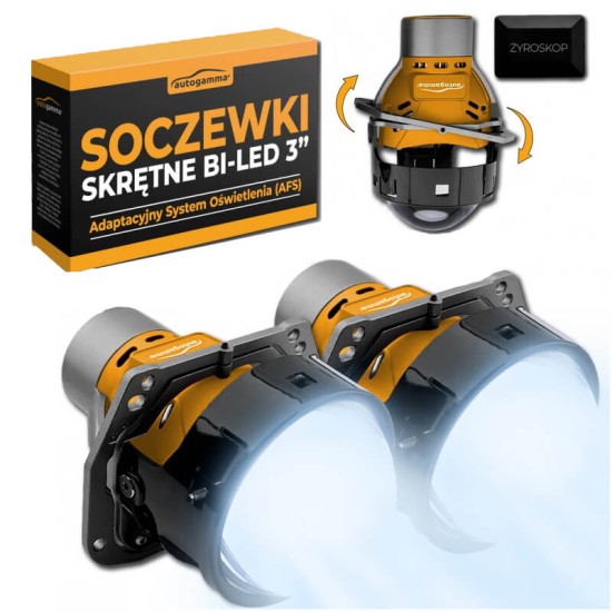 Προτζέκτορες Φαναριών Bi-Led Για Retrofit 3.0" AFS MAX 60W / 70W 2 Τεμάχια Προτζέκτορες Φαναριών Bi-Led Για Retrofit 3.0" AFS MAX 60W / 70W 2 Τεμάχια