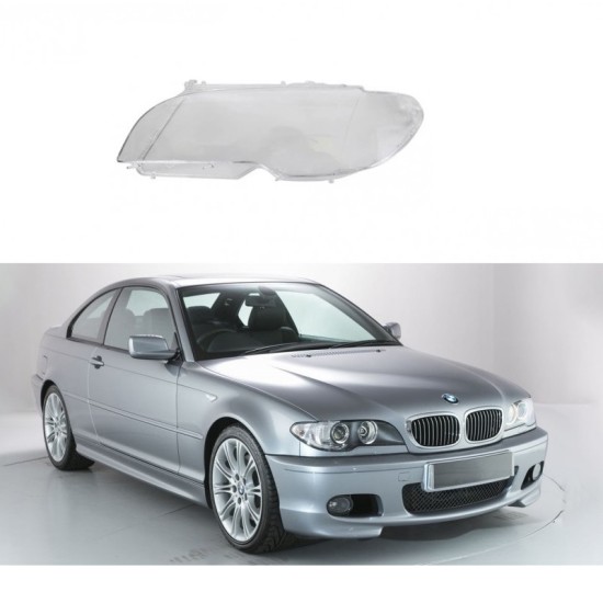 Κρύσταλλο Φαναριού Αριστερό Για Bmw 3 E46 Coupe 03-05 Facelift Xenon & Halogen 1 Τεμάχιο Κρύσταλλο Φαναριού Αριστερό Για Bmw 3 E46 Coupe 03-05 Facelift Xenon & Halogen 1 Τεμάχιο