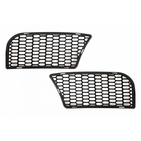 Δίχτυ Προφυλακτήρα Εμπρός Πλαινό Δεξί & Αριστερό Για Bmw 5 F10 / F11 11-14  ///M5 Προφυλακτήρα 2 Τεμάχια