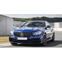 Μπροστινός Προφυλακτήρας Για Mercedes-Benz C-Class W205 S205 A205 C205 Limousine T-Model Coupe Cabriolet 14-21 Amg C63s Facelift Look