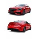 Body kit Για Mercedes-Benz CLA C117 W117 (2013-2018) Facelift Amg CLA45 Look Black Edition Με Μάσκα & Μπούκες Μαύρες