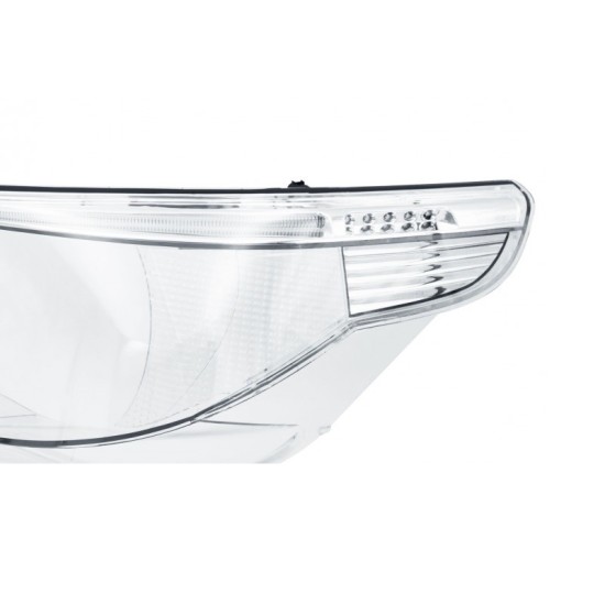 Κρύσταλλο Φαναριού Αριστερό Για Bmw 5 Series E60 Pre Facelift 03-07 Sedan / Touring Xenon Με Led 1 Τεμάχιο