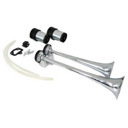 Κόρνα Αυτοκινήτου Fa-La 12 Volt Μεταλλική Χρωμίου Με Αεροσυμπιεστή Κόρνα Αυτοκινήτου Fa-La 12 Volt Μεταλλική Χρωμίου Με Αεροσυμπιεστή