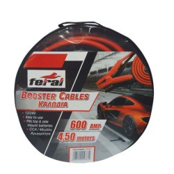 Καλώδια Εκκίνησης Μπαταρίας Μεγάλου Φορτηγού 600Amp 4,5 Μέτρα Καλώδια Εκκίνησης Μπαταρίας Μεγάλου Φορτηγού 600Amp 4,5 Μέτρα