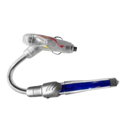 Μπαλαντέζα Αναπτήρα Αυτοκινήτου Εύκαμπτη 2 Σε 1 Led 12Volt Μπλε / Άσπρο 1 Τεμάχιο Μπαλαντέζα Αναπτήρα Αυτοκινήτου Εύκαμπτη 2 Σε 1 Led 12Volt Μπλε / Άσπρο 1 Τεμάχιο