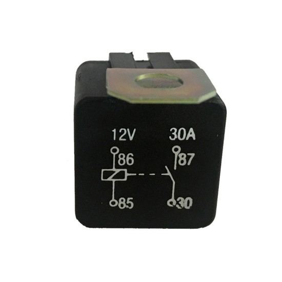 Ρελέ Αυτοκινήτου 4 Επαφών 12 Volt 30A LR-2111 1 Τεμάχιο 15402