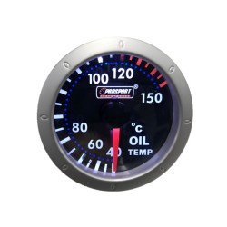 Όργανο Θερμοκρασίας Λαδιού Prosport Diamond Mirror Look Φιμέ 52mm 270 Μοίρες Όργανο Θερμοκρασίας Λαδιού Prosport Diamond Mirror Look Φιμέ 52mm 270 Μοίρες