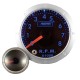 Στροφόμετρο R.P.M. Prosport Diamond Mirror Look Φιμέ 52mm 90 Μοίρες Με 7 Χρώματα