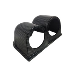 Βάση Για Όργανα Ταμπλό Διπλή (2 x 52mm) Carbon Look Auto Gauge Βάση Για Όργανα Ταμπλό Διπλή (2 x 52mm) Carbon Look Auto Gauge