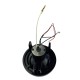 Προβολείς Ομίχλης Universal Μπλε Στρόγγυλοι Ø 10cm H3 12 Volt 55 Watt Με Μπλε Led Angel Eyes 2 Τεμάχια