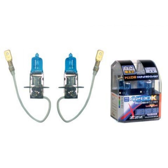 Λάμπες Αλογόνου H3 12V 100w Superwhite 4200k X-Tec 2 Τεμάχια