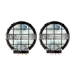 Προβολείς Ομίχλης Universal 4x4 Off Roader Με Μαύρο Δίχτυ LA-800 Λευκοί 2 Τεμάχια