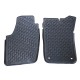 Πατάκια Σκαφάκια 3D Από Λάστιχο Για Skoda Fabia 2002- / 2007-2014 "Star Diamond" 4 Τεμάχια Μαύρα