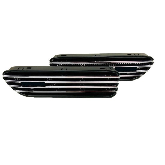 Πλαϊνές Γρίλιες Φτερών Τύπου Bmw 3 E46 M3 Universal Για Όλα Τα Μοντέλα 2 Τεμάχια