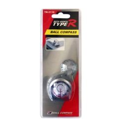 Πυξίδα Αυτοκινήτου Μπάλα Type-R Ασημί TR-2119 Πυξίδα Αυτοκινήτου Μπάλα Type-R Ασημί TR-2119