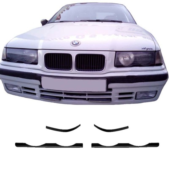 Φρυδάκια Μπροστινών Φαναριών (Κάτω) Για Bmw 3 E36 90-99 4 Τεμάχια