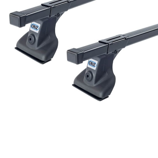 Μπάρες Οροφής Σιδερένιες CRUZ Cargo Spro-120cm 922-411 Σετ Με Πόδια Για Opel Combo C 02-11 Με Τρύπες Στην Οροφή 2 Τεμάχια